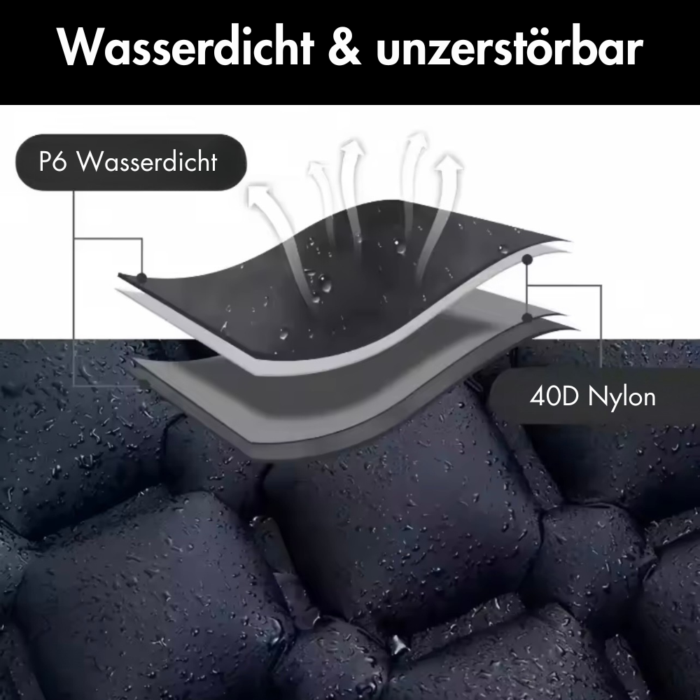 Amdaros Isomatte mit integrierter Pumpe