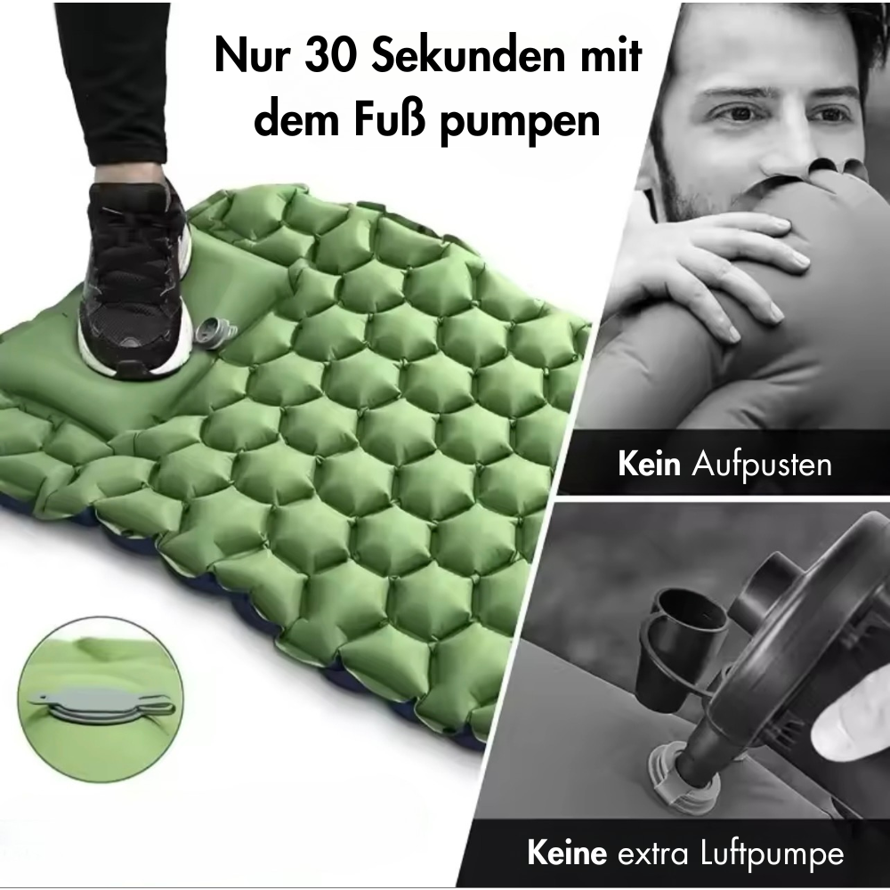 Amdaros Isomatte mit integrierter Pumpe